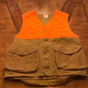 Filson Tin Cloth Upland Bird Hunting Vest